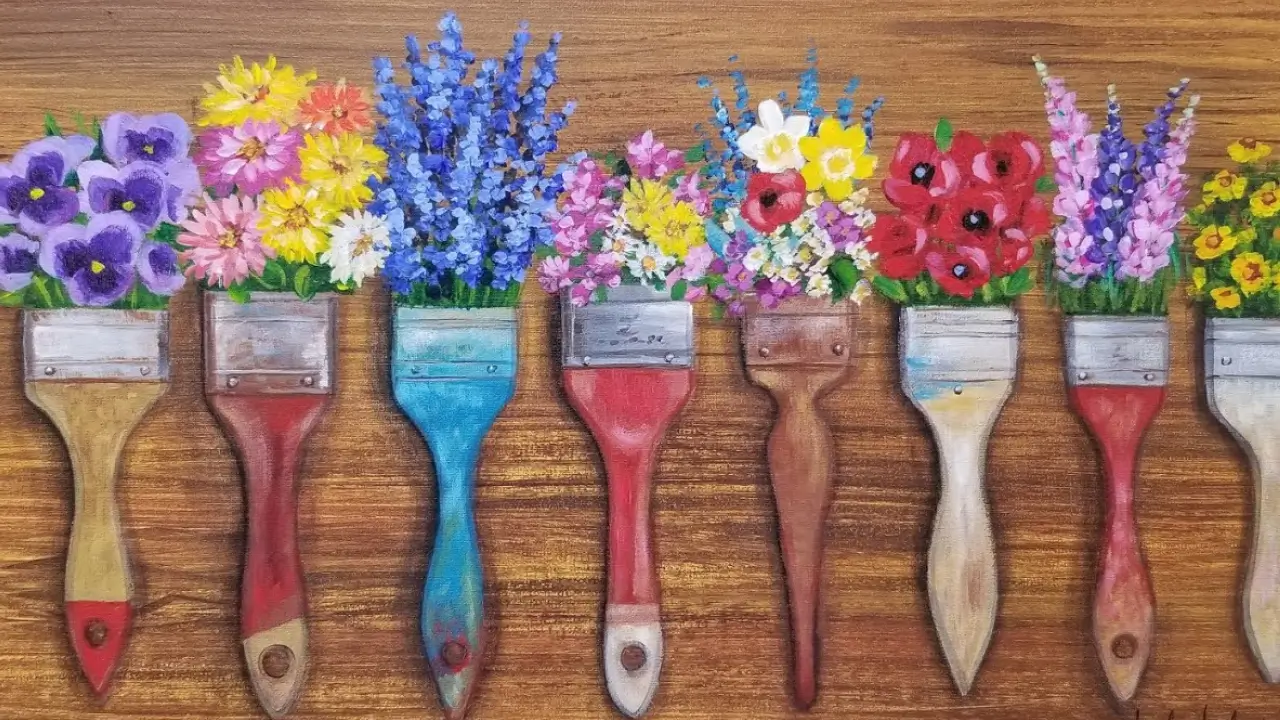 Tintas com Flores Veja Como Criar Cores Naturais em Casa