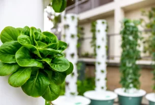 Horta Vertical LED em Apartamento