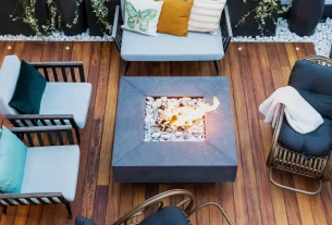 Lareira Ecológica para Jardim